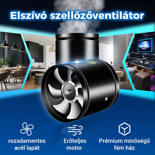 [Szuper szívás] Multifunkcionális, erőteljes, csendes elszívó ventilátor