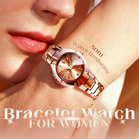 ⌚ 43% OFF FLASH SALE – Waterproof Quartz Wristwatch for Women – Elegáns hétköznapi stílus – Utánvét 💎