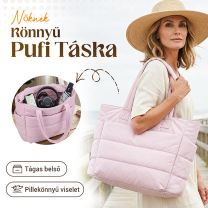 👜 Könnyű női pufi táska | Divatos és puha kivitel mindennapi használatra