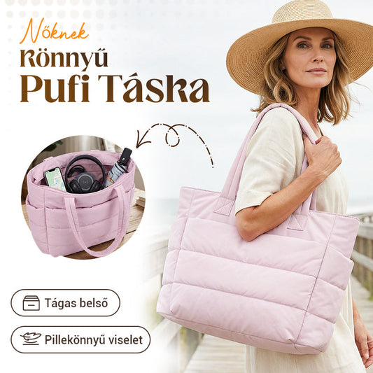 👜 Könnyű női pufi táska | Divatos és puha kivitel mindennapi használatra