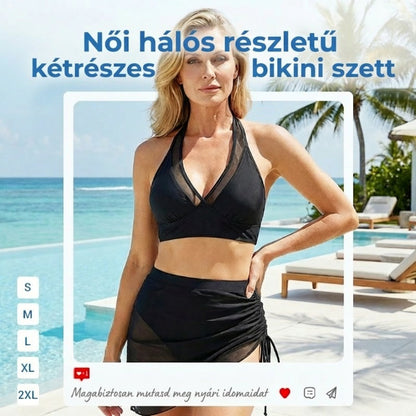 👙 Női magas derekú tankini szett szoknyával | Haspréselő panel, szabadon kombinálható felsőkkel – Kényelem és stílus 🏖️