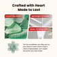 🌊 Snowflake-Shaped Sea Glass Friendship Decor – Nature formálta, kézzel készített ❄✨