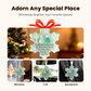 🌊 Snowflake-Shaped Sea Glass Friendship Decor – Nature formálta, kézzel készített ❄✨