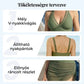 👙 Női magas derekú tankini szett szoknyával | Haspréselő panel, szabadon kombinálható felsőkkel – Kényelem és stílus 🏖️
