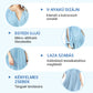 🌟Női elegáns V-nyakú üreges egyszínű ruha✨