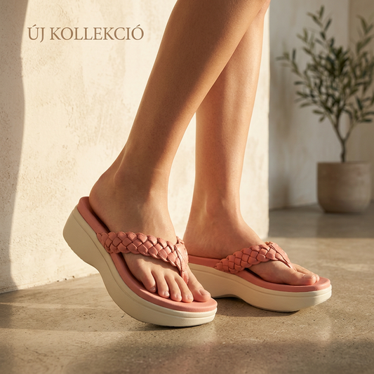 👡 Női támogató szandál – 49% akció | Egyszerű design, anatómiai talp, 36-44 – Utánvét 🌸