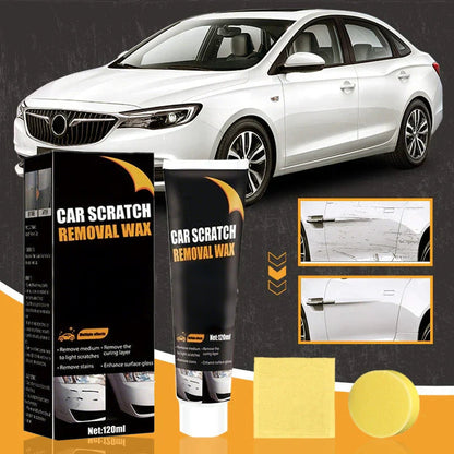 🚗1+1 INGYEN! ✨ Autókarcolás-javító paszta – Könnyű felvitel, gyors száradás és láthatatlan felület 🔧