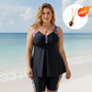 👙 Női bő szabású tankini felső és rövidnadrág fürdőruha – Kényelmes, divatos, strand- és nyári viselet – Utánvét ✨