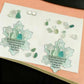 🌊 Snowflake-Shaped Sea Glass Friendship Decor – Nature formálta, kézzel készített ❄✨