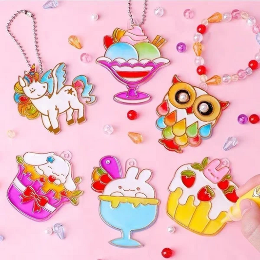 🎅Karácsonyi ajándék🎁DIY Kristályfesték kézműves készlet