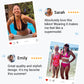 🔥👙 Magas derekú haskontrollos színes blokkos bikiniszettek
