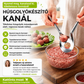 🥄 Acél húsgombóc-formázó kanál – Egyenletes gombócok, tartós ⚡