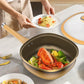 ✨Ingyenes szállítás✨12 hüvelykes titánötvözetből készült tapadásmentes edény fedéllel