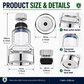 🚰 Save 50%! 💧 360° Faucet Filter – 6‑layer, 3 modes & splash‑free ✨