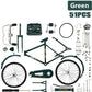 🚲 DIY kerékpármodell készlet  | Fém, 1:10 méretarány, retro design, ajándéknak – Utánvét 🎯