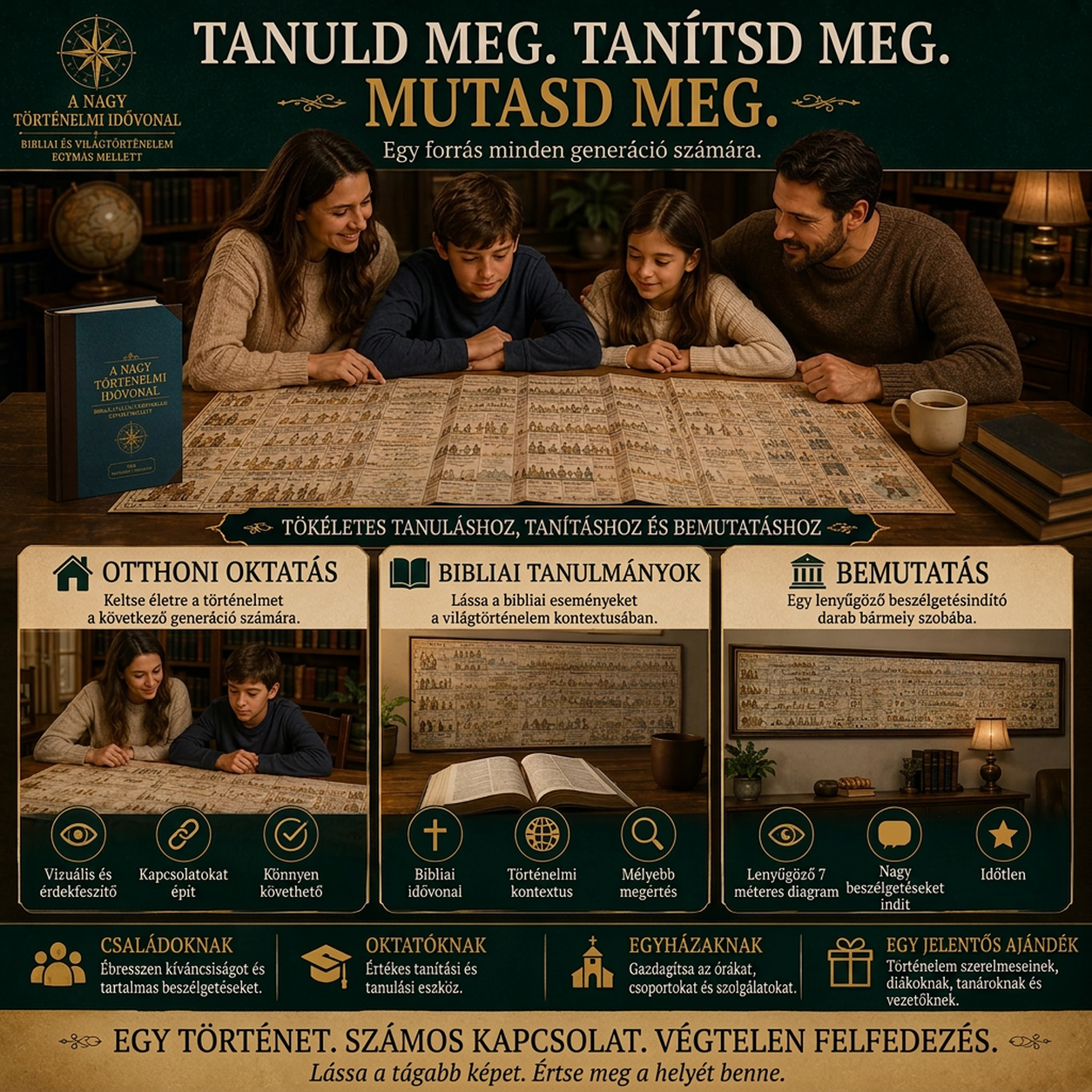 ✝🏛️ Adams Szinkronológiai Történeti Táblázata – Bibliai és világtörténelem egyben 🌏📜