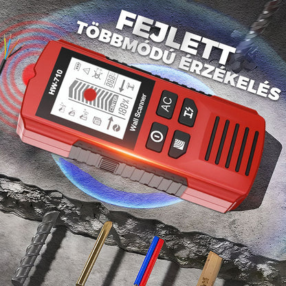 ⚙️ Többmódú fémdetektor LCD kijelzővel | Célpont típus és mélység azonosítás