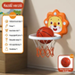 🏀🧒🏠 Állítható kosárlabda állvány – gyerek szett | kültéri/beltéri, padló/asztali – Utánvét 💪