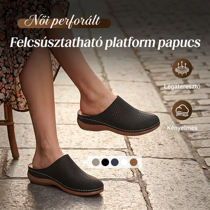 👡 2026 új nyakig érő nyári papucsok kényelmes viseletre – Légáteresztő, puha talp, nyári divat – Utánvét ✨