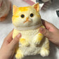 😻Cuki és puha macska alakú játék💕(stresszoldó)