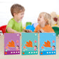 📘 3D Geometriai Könyv – Húzós Meglepetés | Montessori Foglalkoztató 🧸👶 | Interaktív formatanulás – Fejleszti a finommotorikát, logikát és kreativitást ✨