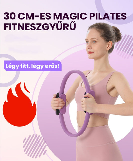 🏆Pilates ellenállás edzőgyűrű – multifunkcionális edzőgyűrű | Teljes testet erősít, mozgékonyságot növel.