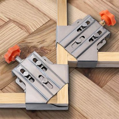 📐🛠️ 90°-os rozsdamentes acél derékszögű szorítóbilincs | Precíz pozicionálás és stabil rögzítés