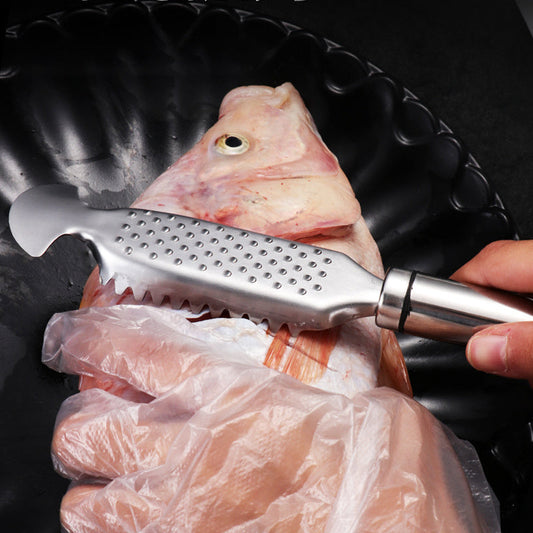 🐟Vásároljon 1 és kap 1 ingyen🐟 Rezsdamentes acélból készült halpikkely eltávolító
