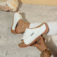 👡【36-43】 Női alkalmi ék alakú csúszdaszandálok | Puha platform, kényelmes járás – ideális nyári sétákhoz és szabadidős programokhoz ☀️✨