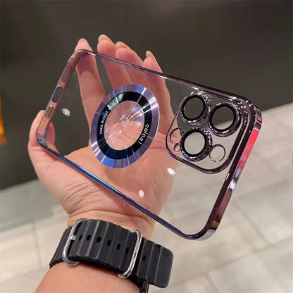 ✨Átlátszó mágneses tok iPhone-hoz