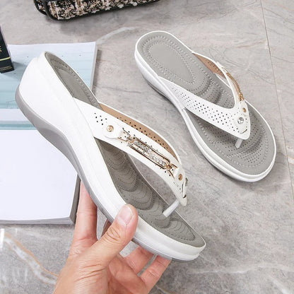 👣 Ívtámaszos flip flop – Puha párna, talpbetét, kényelmes viselet – Utánvét ⚡