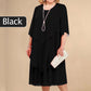 🔥👗【L-4XL】Elegáns sifon hosszú ruha