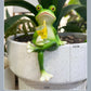 🐸Miniatűr béka figurák növényi dekorációk