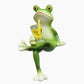 🐸Miniatűr béka figurák növényi dekorációk