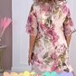 【S-4XL】🌺Rózsaszín rózsa réteges fodros ruha