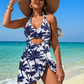 🌺Szexi strand oldalsó nyakkendő fürdőruha👙✨