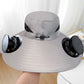 🧢 2026 napelemes hűtősapka – kültéri, ventilátoros, UV védelem – Utánvét ☀️