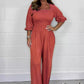 🌸Női Elasztikus derék nyári Jumpsuit