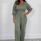 🌸Női Elasztikus derék nyári Jumpsuit