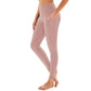 Magas Derékú Fenékemelő Hasformáló Tréning Leggings Oldalsó Zsebbel
