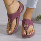 ✨Női Slip-On Wedge Tanga szandálok