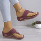 ✨Női Slip-On Wedge Tanga szandálok