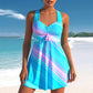 🌸【S-4XL】👙 Mintás női fürdőruha szett 🏝️