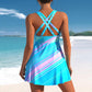 🌸【S-4XL】👙 Mintás női fürdőruha szett 🏝️