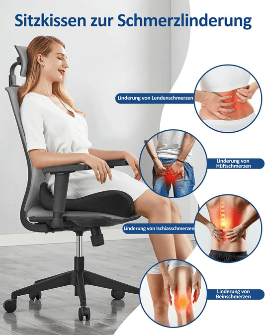 🔥Ergonomikus főülés memóriahabbal