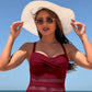 🌞🏖️ Női egyrészes fürdőruha hálós részletekkel 👙🏝️