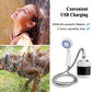 🚿 Kültéri hordozható zuhanyzó – USB-töltőcsatlakozóval, gyors utántöltés, praktikus kültéri használatra – Utánvét ✨