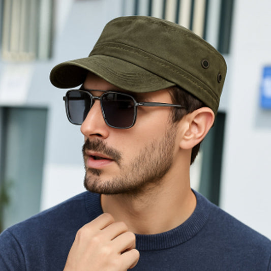 🧢 Férfi & női retro baseball sapka | Lapos tetejű, magas profil, strapabíró – Utánvét 🔥