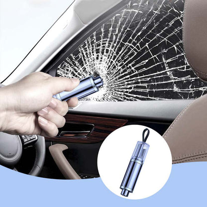 🚗 Sürgősségi autóablak-törő és biztonsági öv vágó – Vészhelyzeti mentőeszköz – Utánvét ✨