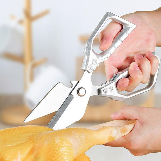 ✂️ Nagy Teljesítményű Konyhai Olló | Többfunkciós és Élethosszig Tartó🍗